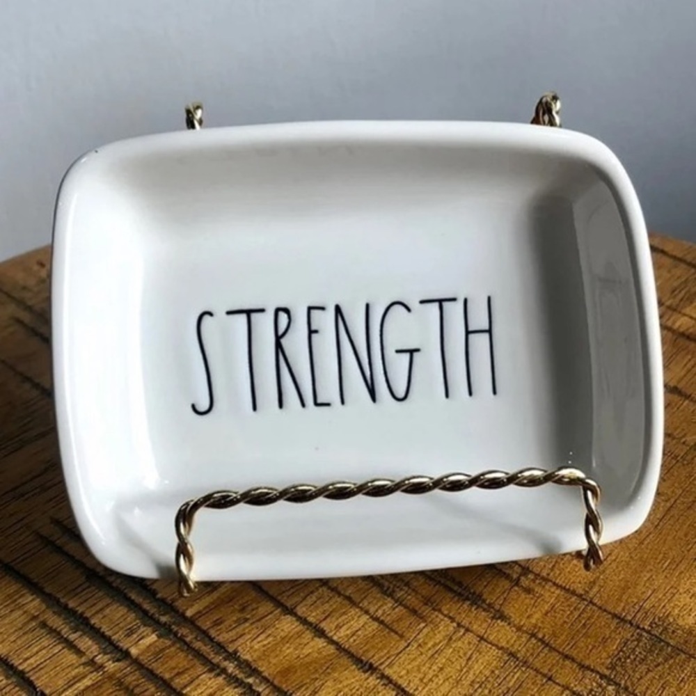 Rae Dunn “Strength “ Tray​